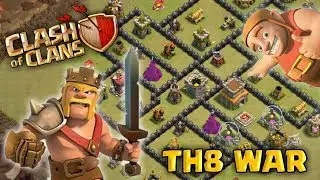 LAYOUT DE GUERRA CV8 - Clash of Clans