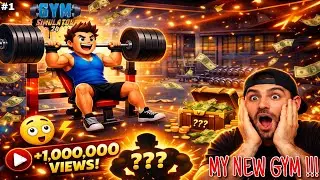 I STARTED A NEW GYM BUSINESS 😍 - GYM SIMULATOR 24 GAMEPLAY#1