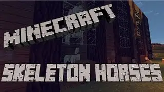 How to get Skeleton Horses In Minecraft SURVIVAL Tutorial