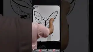 easy drawing🦋 