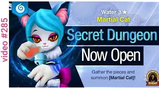 Summoners War: 3☆ Water Martial Cat  Secret Dungeon  (video #285)