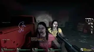 Left 4 Dead 1 Gameplay Multiplayer Campaign The Sacrifice Chapter The Barge