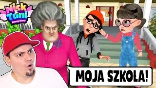 👻 PANI TEODOR I PRANKI DZIECI! | Nick i Tani Funny Story (nowa Scary Teacher 3D)