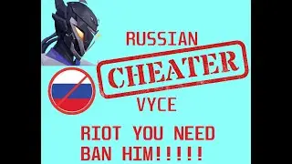 RAGE HACKING VYSE EXPOSED 4K WE HAVE HUGE RUSSIAN CHEATER ISSUE IN VALORANT