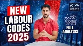 &ldquo;New Labour Codes 2025 | Full Analysis in Hindi&rdquo; . Kanti Finedu. #labourcodes #labourreforms