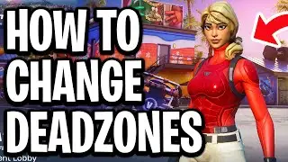 How To Change Deadzones in Fortnite Chapter 7 - Full Guide