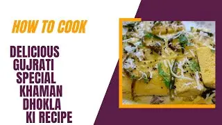 Delicious Gujrati Special Khaman Dhokla Ki Recipe In Hindi / Urdu - Reshma's Kitchen🩷