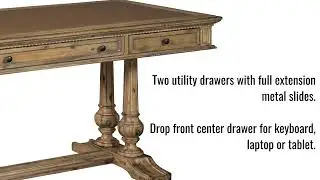 Hekman Furniture Wellington Hall Captain Desk &middot; Home Offices & Home Office Furniture &middot; Perfect Home