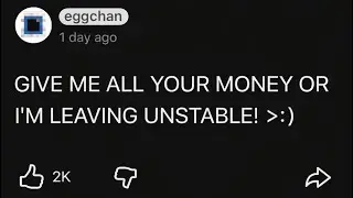 This FAKE Eggchan is Scamming Unstable Fans