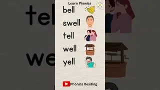 Phonics For Kids ELL Words  #phonics