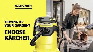 K&auml;rcher Wet & Dry Vacuum Cleaners - Toughest Outdoor Vacuum | K&auml;rcher UK