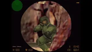 Counter Strike 1.0 Retail 2000 Gameplay With Bots Cs_assault