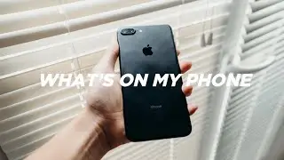 WHAT'S ON MY iPHONE | Photography, Productivity, Social Media Apps