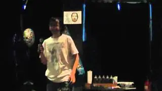 Andy Vannan doing comedy...