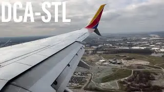 Full Flight #65 - Southwest Airlines - Boeing 737-700 - Washington DC (DCA) to St. Louis (STL)