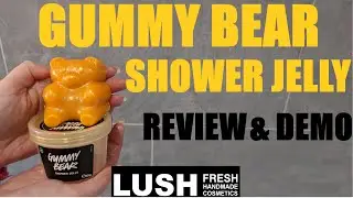 Обзор и демонстрация желе для душа LUSH GUMMY BEAR/Пасха 2022