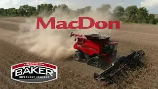 Macdon FD1 series header Caseih 9240, JD S670