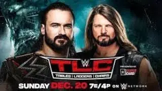 WWE TLC AJ STYLES VS DREW MECANTYRE