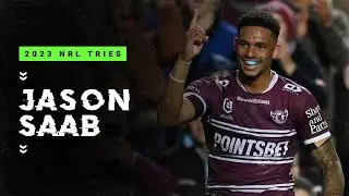 NRL Highlights | Jason Saab's 2023 try-scoring season | NRL