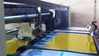 SA- 1200 Automatic glazing and oil coating machine