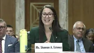 Barrasso Exchange with Estenoz at ENR Hearing Round One