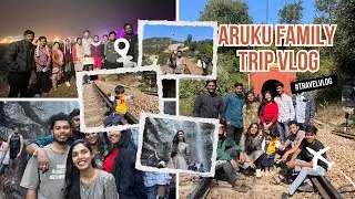 Araku Valley Family Trip 🌿 (part-1) | Trekking to Katiki Waterfalls | Tent Stay Adventure ⛺