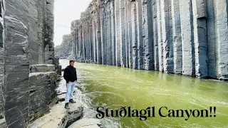 Exploring Iceland/ North and East Iceland/Diamond circle/ Studlagil Canyon @desifamilyonthego8880