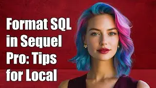 How to Format SQL Code in Sequel Pro: Tips for Local Development