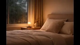 Gentle Rain at Night | Warm Sleep Sounds (No Talking)
