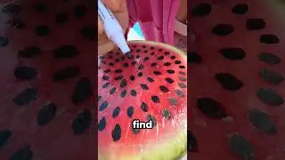 How She Uses a Watermelon for the Most Genius Prank!