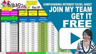 Bitconnect Multiple Capital Loans Compounding Interest Calculator Excel Spreadsheet