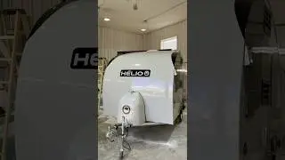 Full￼ restoration on this H&eacute;lio camper #music #trending #automobile #camping #detailing #viral