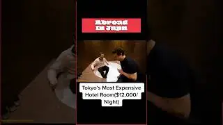 Connor (CDawgVA) tries out the bath in a 12K/night Tokyo Hotel - Abroad In Japan 🏨