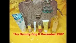 THY BEAUTY BAG ll December 2017 ll 8 products @ ₹ 799
