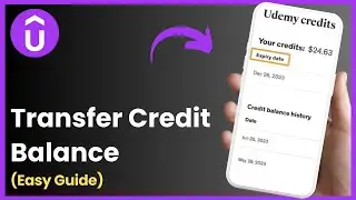 How To Transfer Udemy Credit Balance To Bank Account (2025)