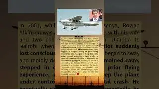 You Won&rsquo;t Believe How Rowan Atkinson Saved This Flight