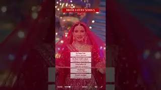 best bridal entry song #facts #myntrashirt #myntrasaree #myntra #wedding #indiandesignerwear