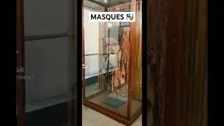 Masque rendu par la Belgique ( masque appartenant &agrave; la Rdc #naomiestories #2024 #congo #art