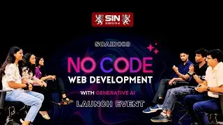 🚀 Official Launch: No Code Web Development with Generative AI | SIN School of AI