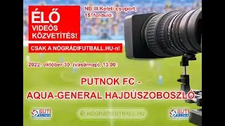 Putnok FC-Aqua-General Hajd&uacute;szoboszl&oacute; SE