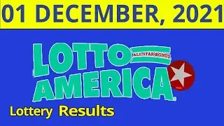 Lotto America drawing for December 1, 2021.