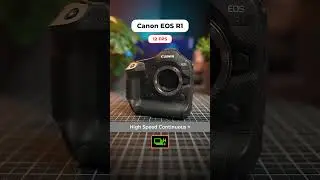 Canon R1 Drive Mode Shooting Speed compared