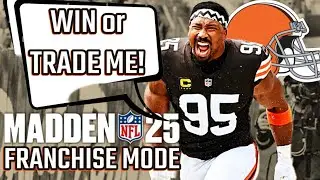 Myles Garrett issues a WARNING!!! (+Big FA Splash!) Madden 25 Cleveland Browns Realistic Rebuild E.6