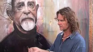 ken johnson - archibald portrait artist