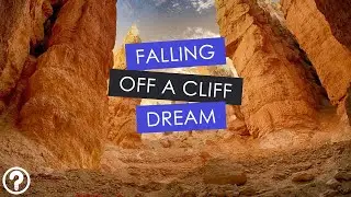 Falling from a cliff dream: The real meaning behind the dream #shorts