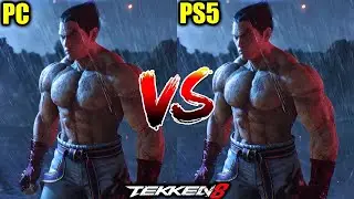 Tekken 8 PC vs PS5 Graphics | Tekken 8 PC vs PS5 | Tekken 8 PS5 vs PC