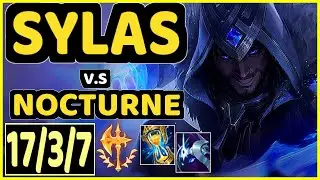 SERTUSS (SYLAS) vs NOCTURNE - 17/3/7 KDA MID CHALLENGER GAMEPLAY - EUW