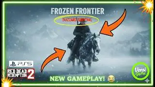 Red Dead Redemption 2 PS5 Gameplay Part 1   Riding Through The Snowstorm!