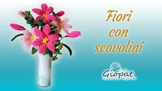 FIORI CON SCOVOLINI - facili e veloci -