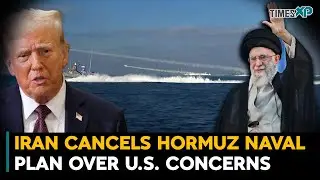 Iran Cancels Hormuz Naval Plan After U.S. Pressure| Iran-Israel War
